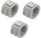 Thermostatventil Adapter passend für Dannfoss Ventile RA, RA-N 23 mm auf M30 x 1,5 für Anschluss Thermostatkopf Stellantrieb SET 3 Stück