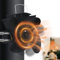 LZQ 4 Flügel Kaminlüfter, Stromloser Ventilator Kamin Holzöfen, Ofenventilator ohne Strom Stove Fan für Feuerstelle Ofenrohr Kaminventilator mit 2pcs Leistungsstark