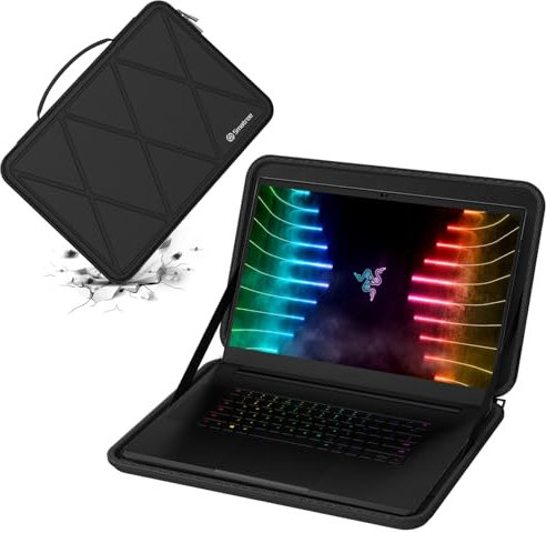 Smatree Hard Eva Schutzhülle Tasche Kompatibel für 17,3 Zoll Razer Blade 17 2022 Laptop Notebook Tasche (X8316)