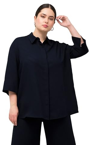 Ulla Popken, Damen, große Größen, Lässige Hemdbluse