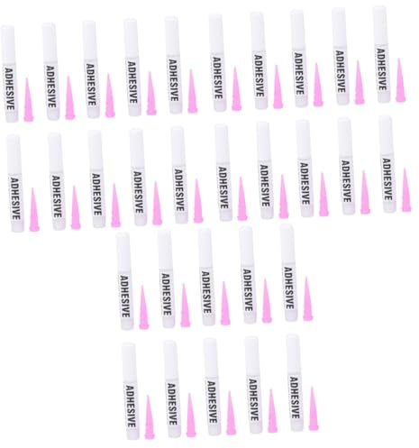 Didiseaon 30pcs Adhesive Glue for Cat Nail Covers Strong Nail Glue Cat Grooming for Safe and Material