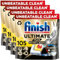 Finish Ultimate Plus Infinity Shine Dishwasher Tablets bulk | Scent : Lemon | Size: Total 420 Dishwasher Tabs |For Unbeatable* Clean and Diamond Shine (Pack of 4)