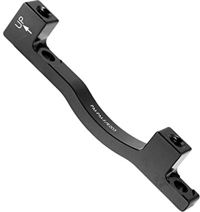 Yctze Vorderer V-Bremssattel PM Scheibenbremsen-Montageadapter für Rennräder, Kompatibel mit 160–180 Mm Mountainbike, 203 Mm, E-Bikes, Rote QM 20 Mm Rotorhalterungen
