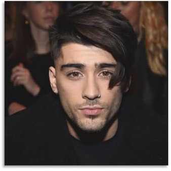 YOUMAN Zayn Malik Poster, Porträt, Sänger, Druck, Fotokunst, Malerei, Leinwand, Poster, Zuhause, moderne Dekoration, Poster, 70 x 70 cm