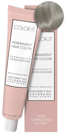 COLOR.IT by BM - Permanente Haarfarbe in Salonqualität, 100ml (10.1 Hell Lichtblond Asch, 1er Pack)