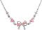 Shaohan Zirkon-Schleifenarmband – Freundschaft ist wie eine Schleife, verstellbares Perlenkettenarmband mit Schleife, Freundschaftsarmbänder mit weißem und rosa Zirkon