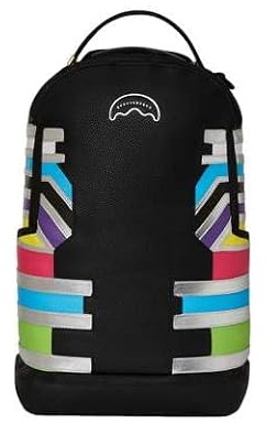 SPRAYGROUND Architectural Facade - Zaino per computer portatile da 18, colore: Nero