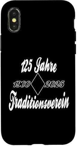 125 Jahre Mönchengladbach Traditionsverein Raute 1900-2025 Hülle für iPhone X/XS