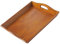 LIGIGWASH Madera Multifuncional Vintage Rectangular Servir Comidas y Bebidas y Desayunos de Limpiar Color Vintage