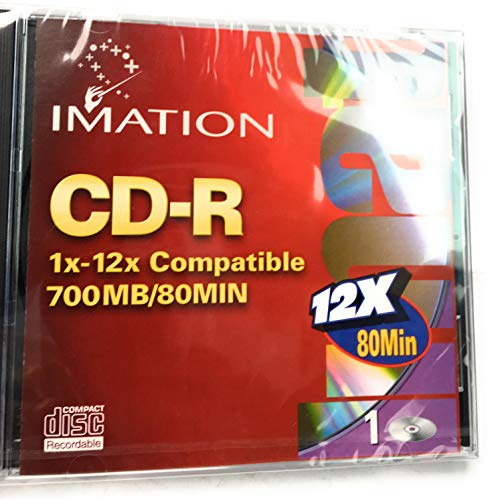 Imation CDR Media 48x 700MB 80min with Jewel Case (1-Pack)