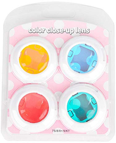 for Colour Filter 11-Farbfilter Set Filter Für Kamera Farbfilter Für Fujifilm Instax 7S / 8/8 + / 9 Instant Kamera Flashlight Flash Filter Set (Rein)