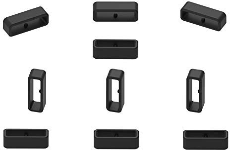 RuenTech Ersatz-Verschlussring Kompatibel mit Polar Grit X/Polar Vantage M/M2/V3 Smartwatch-Anschluss Sicherheitsbandschließe Keeper 10 Pack