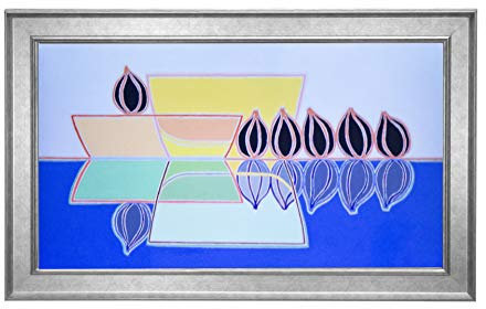 Customized Bezel Compatible for Samsung The Frame TV (Everest Silver, 55 inch)