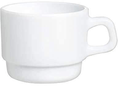 PEGANE Lot de 12 Tasses à café en Verre trempé - 13 cl