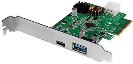 LogiLink PC0089 PCI-Express Card USB 3.2 Gen 2x1 USB-A & USB-C (PD)