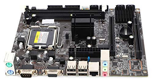 PUSOKEI Placa Base DDR3 LGA 775, Placa Base de Doble Canal, para computadora de Escritorio con chipset G41, con función de gráficos Integrados, Tarjeta de Sonido y Tarjeta de Red