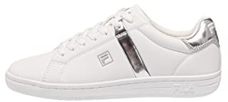 FILA Damen Crosscourt 2 F Low wmn Sneaker, White Silver, 38 EU