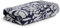 Möve Brooklyn Botanic Handtuch 50 x 100 cm aus 85% Baumwolle / 10% Viskose / 5% Leinen, Nature/deep sea