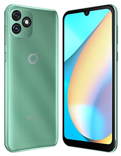 OSCAL C20 Android 11 3G Telephone Portable Débloqué, Smartphone Double SIM, Écran HD+ 6,08’’, Conception Monocoque, 1Go+32Go,Caméra 2MP+5MP,Batterie 3380mAh GPS WiFi Déverrouillage du Visage Vert