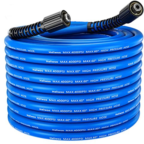 Heliwoo Hochdruckreiniger-Schlauch, 7,5 m, Blau