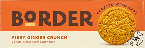 BORDER FIERY GINGER CRUNCH 135G - 12 PACK