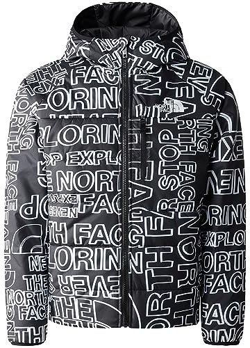 The North Face Giacca da Ragazzo Reversibile Perrito Logo Nera Taglia XXL Codice 82DA-OVX