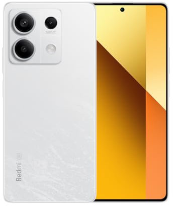 Xiaomi Redmi Note 13 5G Smartphone, 8+256GB, Handy ohne Vertrag, 6,67 FHD+ AMOLED Display, 5.000 mAh, 108MP Kamera, Dual-SIM, Weiß