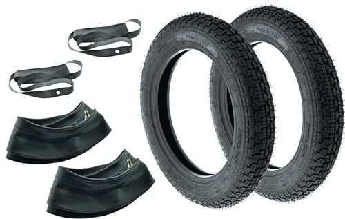 Reifen Set PneuRubber für Simson SR50 und SR80, Straße-Allwetter 52J