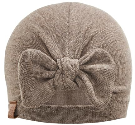MAYLILY - Baby Turban - Hüte Turban - Mütze - Merinowolle Mütze - Infant Beanie - Baby Mädchen - Kindermütze - Merinowolle Baby - Merinowolle -