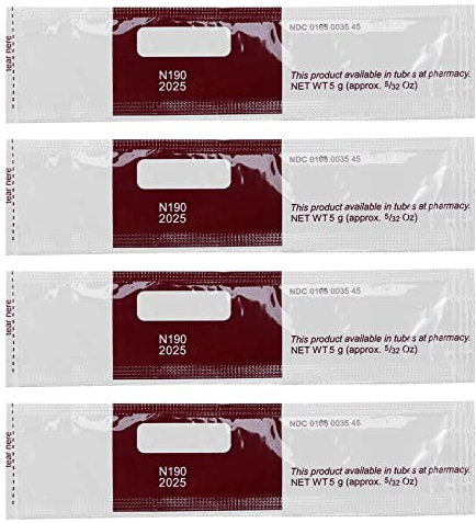 Sessleger 100 Stück Tattoo-Creme, zur Wiederherstellung von Tätowierungen, nach der Pflege, Salbe, Anti-Narben-Creme, Vitamin A + Vitamin D, Salbe, Top Repair Tattoo-Creme