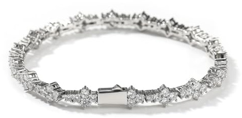 VAKTWPDLY Tennis-Halskette für Frauen, 18K Gold plattiert 6mm 5A Cubic Zirkonia Strass Halskette Klassische Tennis-Armband für Männer und Frauen, 7-24 Zoll Tennis Kette