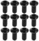 Yardwe Mountain 12 Pcs Disc Brake Pad Retaining Screws Bicycle Rotor Screws Alloy Steel Brake Disc Mounting Bolts