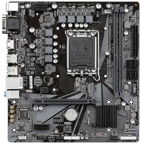 motherboards Fit For GIGABYTE H610M H V3 DDR4 Motherboard LGA1700 64GB M.2 Intel H610 Support I9-14900 14700 13900 12700 12500 Cpu Micro ATX