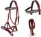 CHALLENGER Englisches Westernpferd 77RS13MG-F Zaumzeug aus Leder mit Perlen