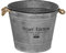 Atmosphera - Pot - métal - Gris - D37-5 cm
