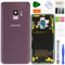 XFU Rear Battery Cover for Samsung Galaxy S9 G960F Original Back Glass Cover with Camera Lens, Adhesives, Tools, Guide, Mobile Phone Case (Purple)