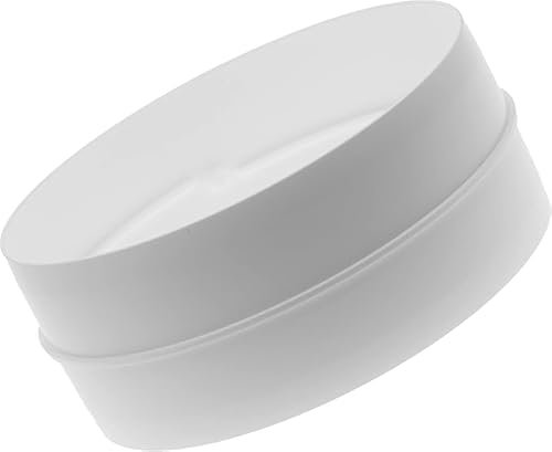 Vent Systems Ø150mm Runder Kanalverbinder für gerade oder flexible Rohre. Lüftungsrohranschluss. Heizungs-, Kühlungs- und Lüftungsanwendungen.