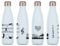 Bouteille/Gourde isotherme personnalisée 500 ml – Inox double paroi – Motif Chat musique – SublimCadeaux