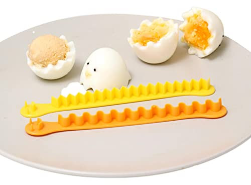Coupe-œufs fantaisie - 2 trancheuses à œufs en dentelle pour cuisine - Oeufs coupés fantaisie, coupe-œufs cuits, trancheuse à œufs, moule pour coupe-dentelle à œufs