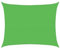 vidaXL Voile d'Ombrage Protection Ecran Solaire Voile de Parasol Anti UV Jardin Patio Terrasse Balcon Extérieur 160 g/m² Vert Clair 6x8 m PEHD