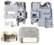 Serratura Elettronica For Porta Lavatrice, Compatibile Con Haier, 0024000128R Interruttore Di Blocco Porta Lavatrice
