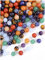 JOVIVI 8mm 7 Chakra Crystal Beads for Jewellery Making,100Pcs Beads for Crafting Natural Round Stone Loose Gemstone Colourful Rainbow Craft Beads for Jewelry Making Bracelet Necklace DIY