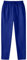 Generisch Thermo Jogginghose Damen Winter Warm Fleecehose mit 2 Taschen Verdickte Sportleggins Kordelzug Laufhose Trainingshose Wanderhose Sweatpants Superstretch Joggen weitem Bein Blau S