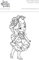 Sweet November Stamps, clear stamp, June Rose Fairy