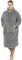 ililmmoe Sherpa tragbare Decke Übergroße Hoodie Sweatshirt TV Decke mit Langen Ärmeln und Tasche, Grau … One Size