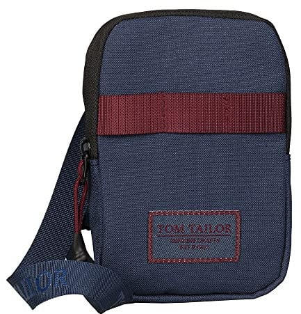 TOM TAILOR - Menswear JOAQUIN Herren Handytasche one size, dark blue, 12,5x2,5x18,5