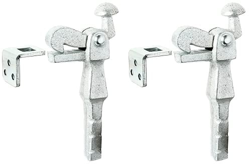Alberts 410896 Torfeststeller | zum Einbetonieren | Höhe 168 mm | Tiefe 52 mm | 2er Set