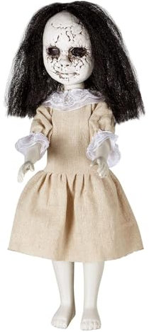 W WIDMANN MILANO Party Fashion 10994 - Schaurige Puppe mit beweglichen Armen und Beinen, 30 cm, Dekoration, Horror, Halloween, Mottoparty