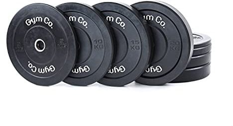Olympic Rubber Bumper Weight Plate Set 100kg