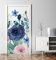 MyMaxxi - Tür bekleben mit Türtapete Türposter Türfolie Selbstklebend 90x200 Gezeichnetes Blütenfeld - Tür verschönern Türaufkleber Türklebefolie Blumenblatt Pflanze Mehrfarbig